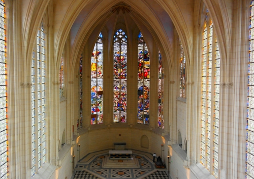 frédéric tison,photographie,sainte-chapelle de vincennes